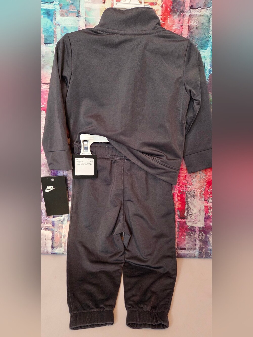 Nike 2Pc Tracksuit with Zip Up Jacket NWT - Picture 10 of 12